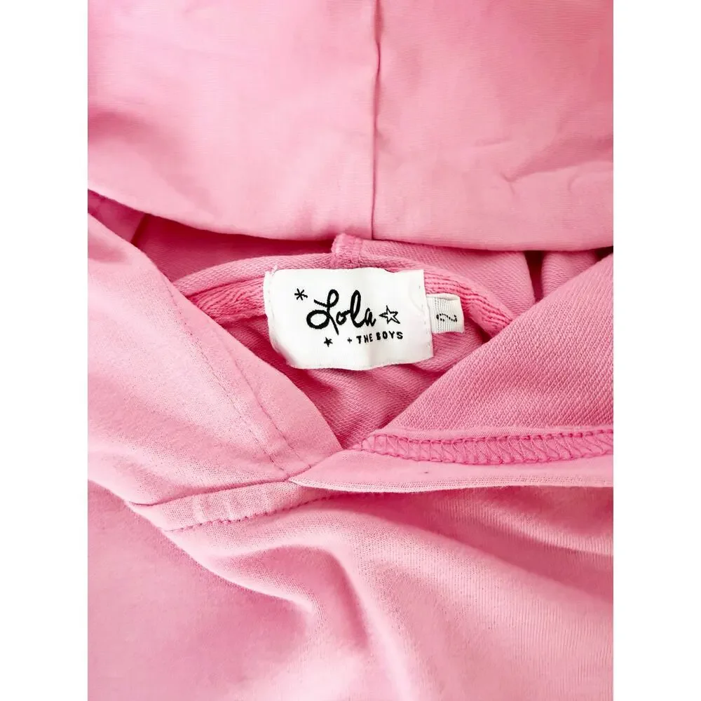 Lola + The Boys Pink Sequin Rainbow Tracksuit Set Size 2